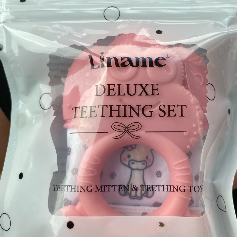 Baby Girl Liname Deluxe Teething set
